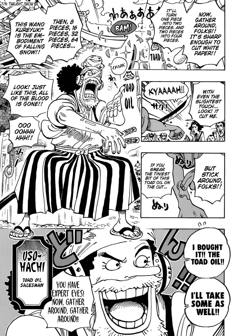 One Piece - Chapter 909 Page 10