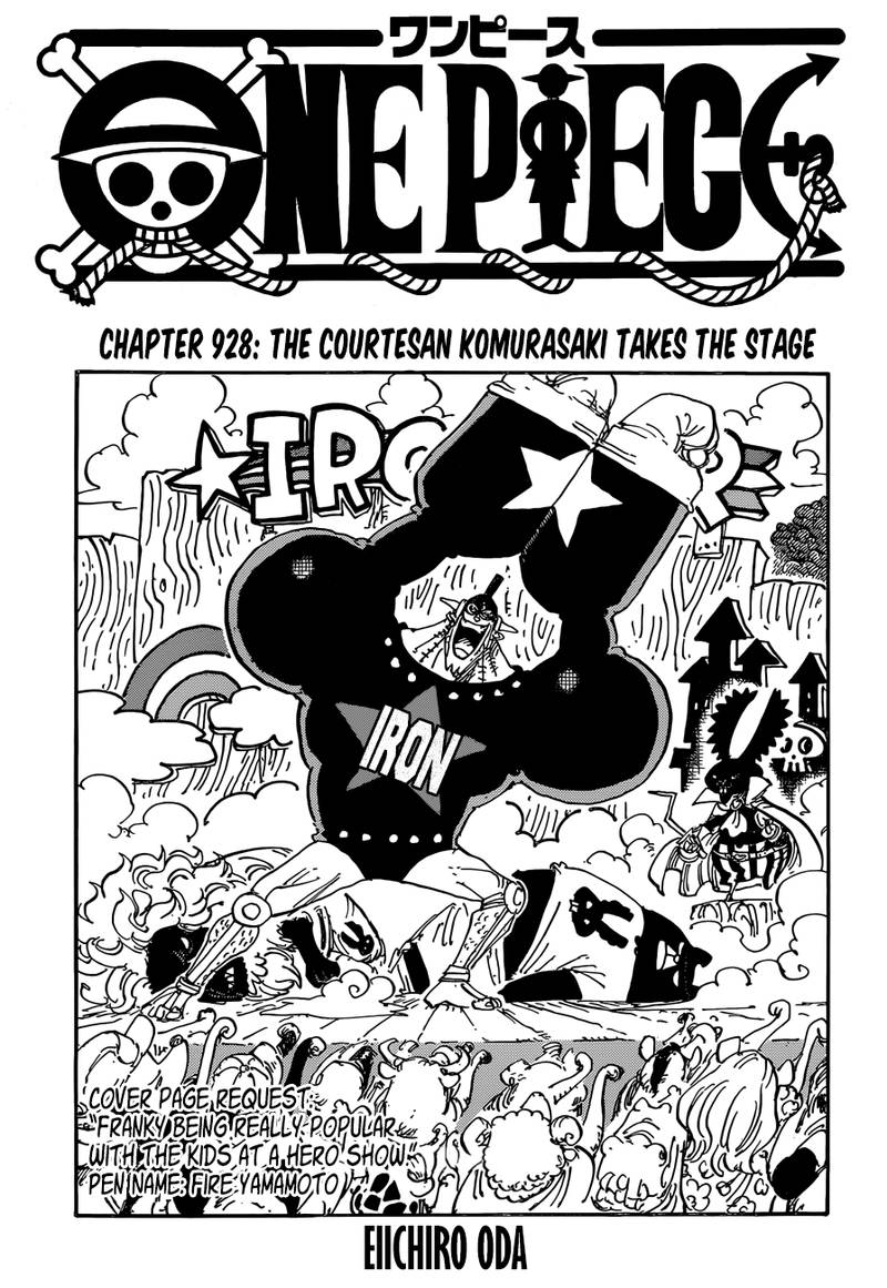 One Piece - Chapter 928 Page 3