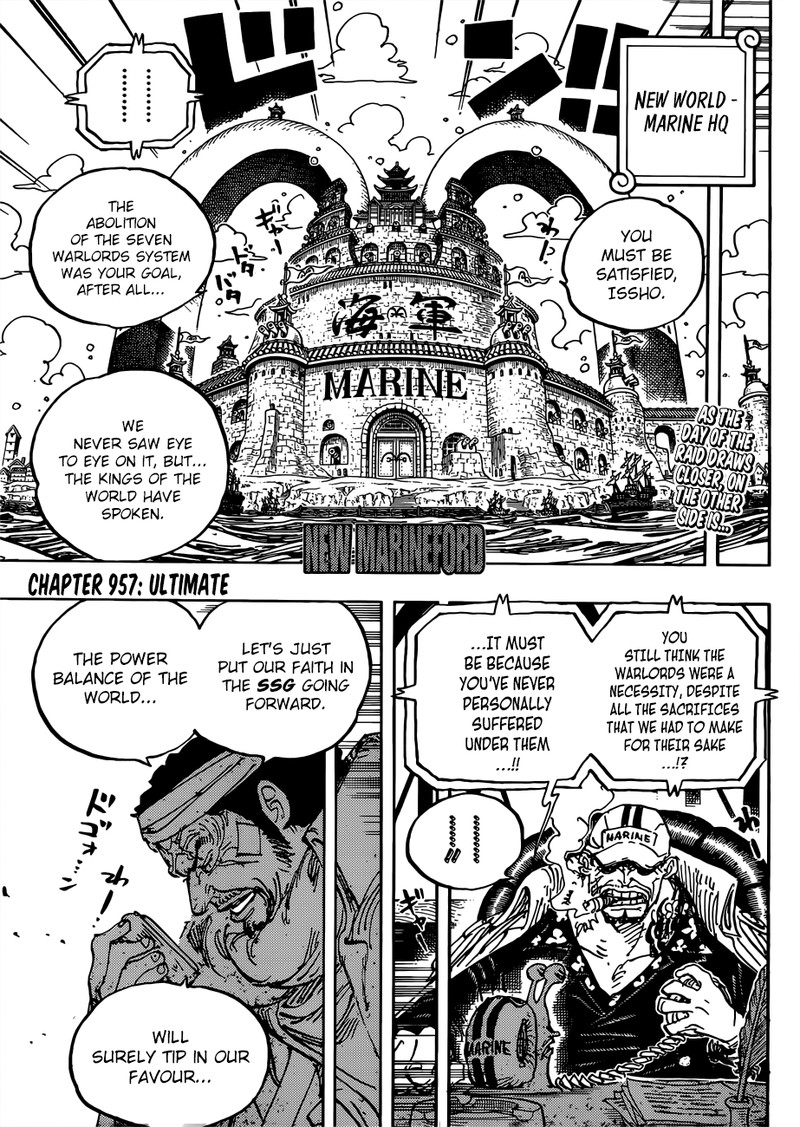 One Piece - Chapter 957 Page 3