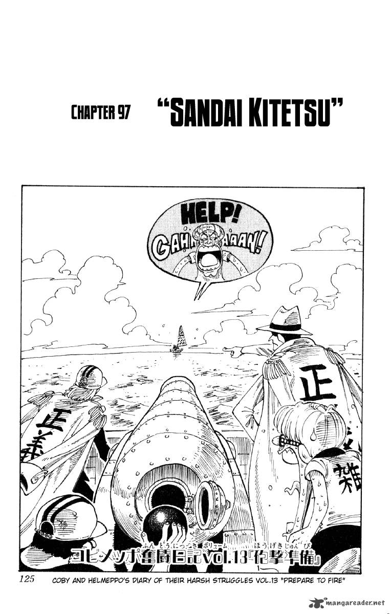 One Piece - Chapter 97 Page 1