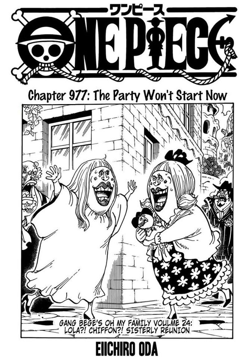 One Piece - Chapter 977 Page 1