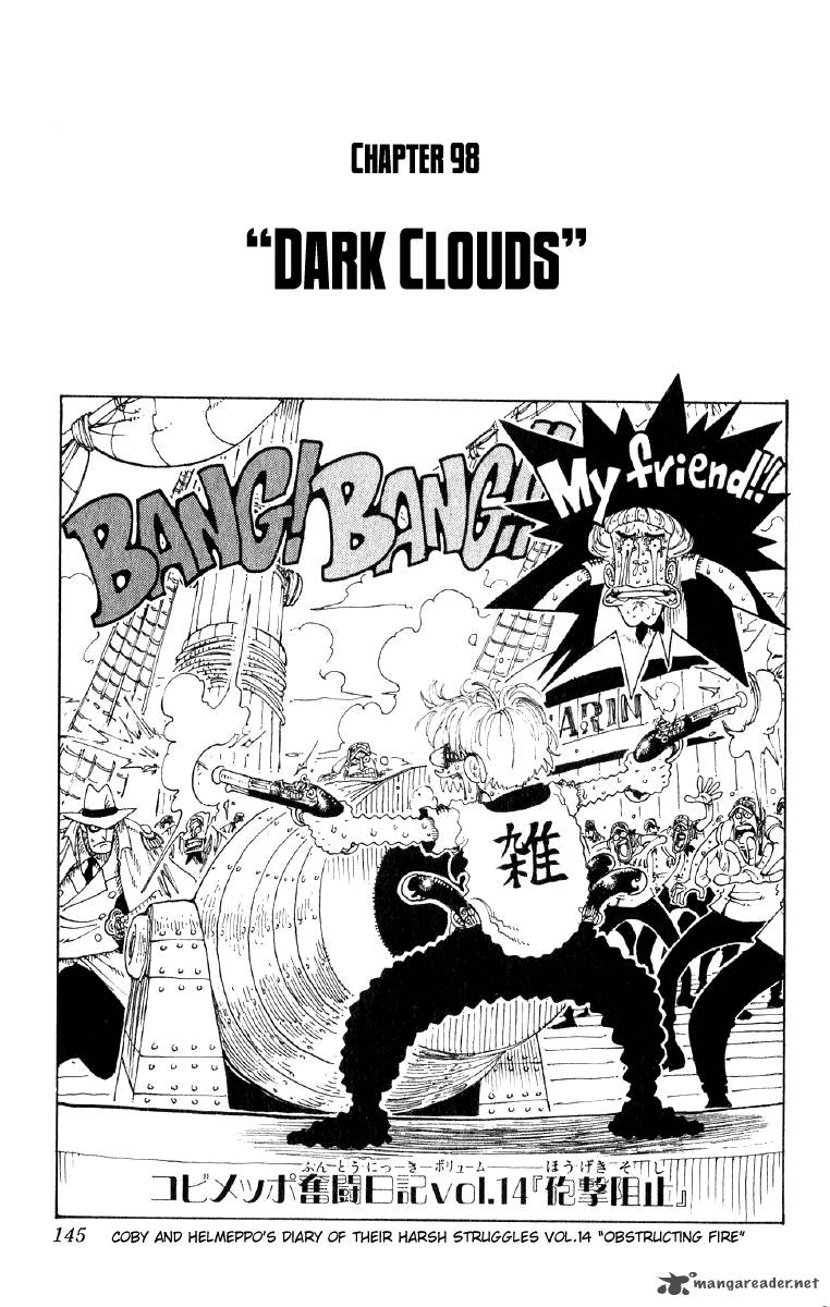 One Piece - Chapter 98 Page 1