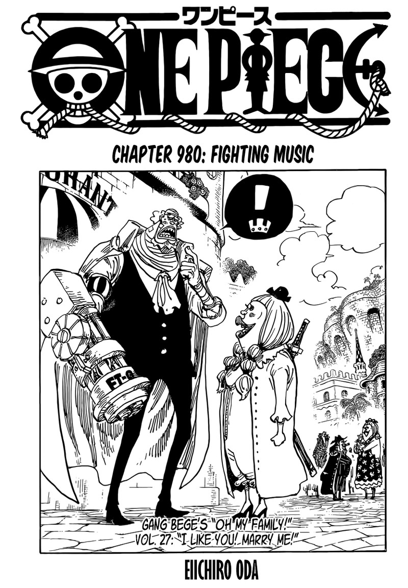 One Piece - Chapter 980 Page 1