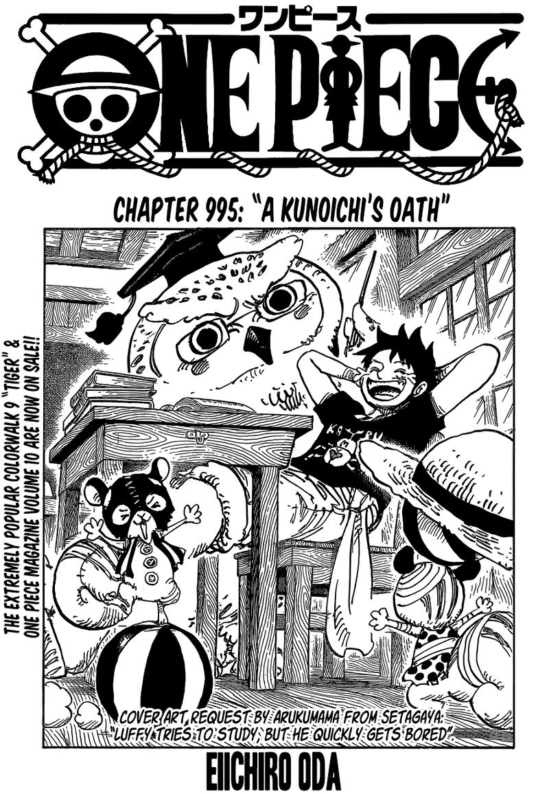 One Piece - Chapter 995 Page 1