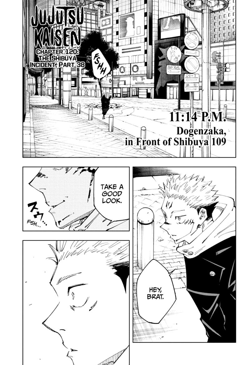 Jujutsu Kaisen - Chapter 120 Page 1