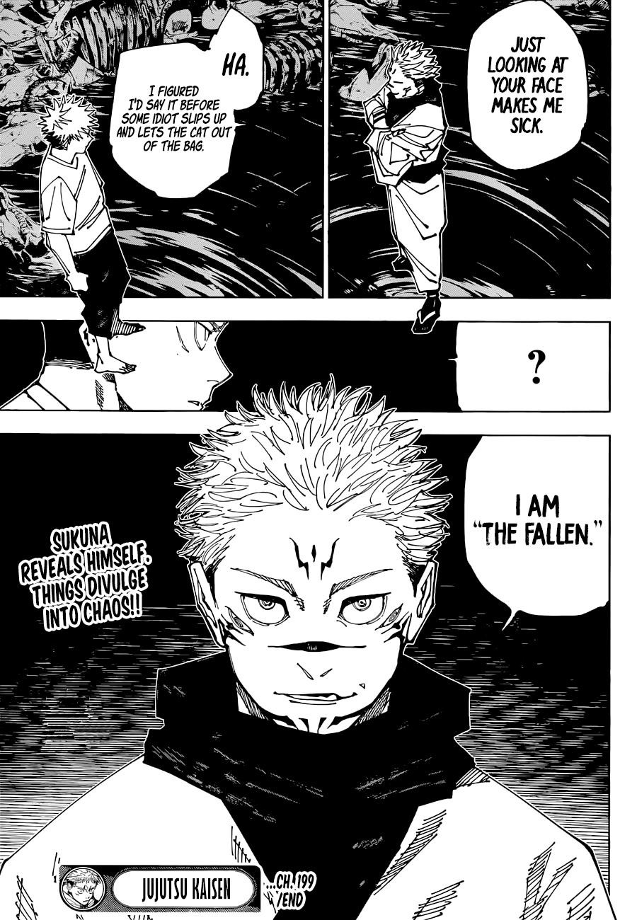 Jujutsu Kaisen - Chapter 199 Page 19