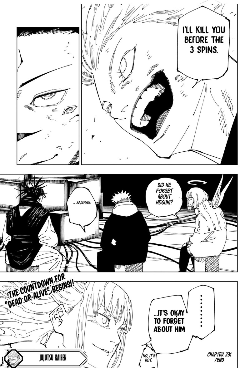 Jujutsu Kaisen - Chapter 231 Page 18