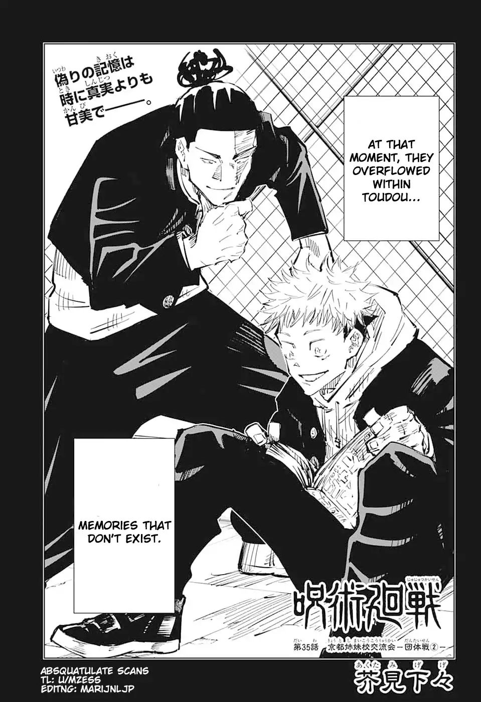 Jujutsu Kaisen - Chapter 35 Page 3