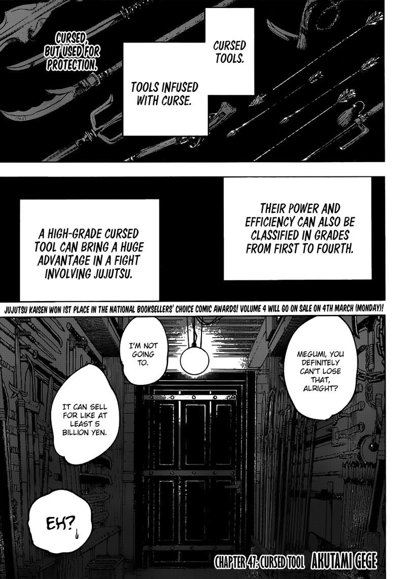 Jujutsu Kaisen - Chapter 47 Page 1