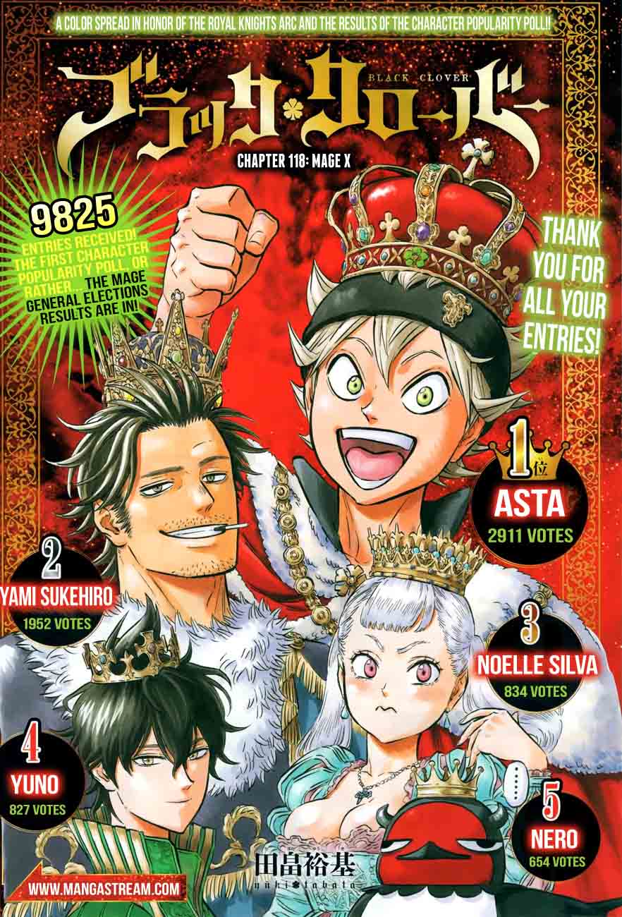 Black Clover - Chapter 118 Page 1