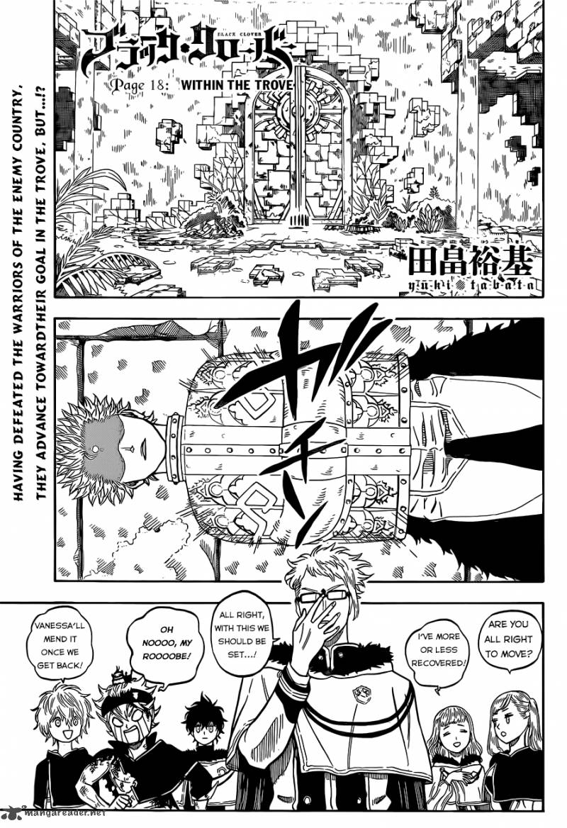 Black Clover - Chapter 18 Page 1