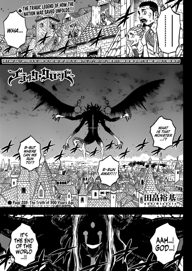 Black Clover - Chapter 205 Page 1