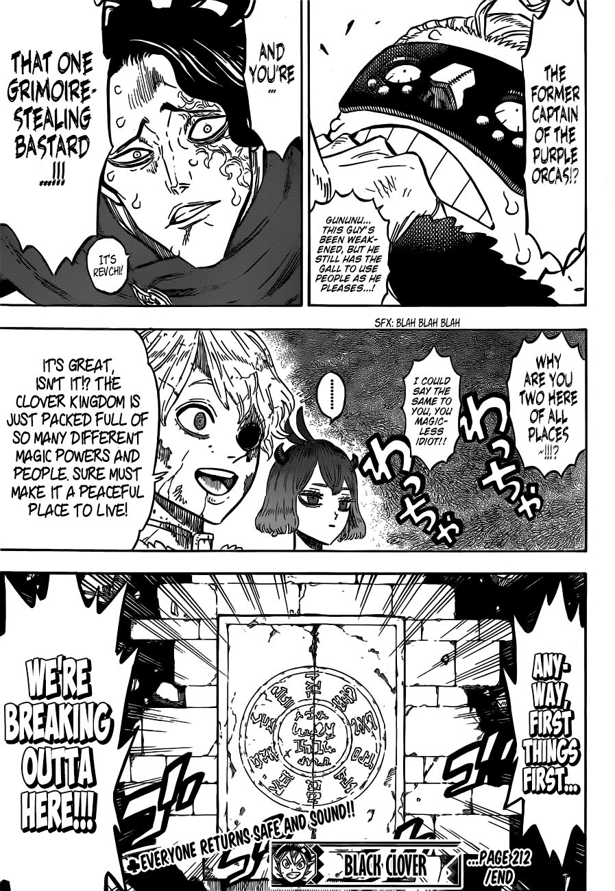 Black Clover - Chapter 212 Page 15