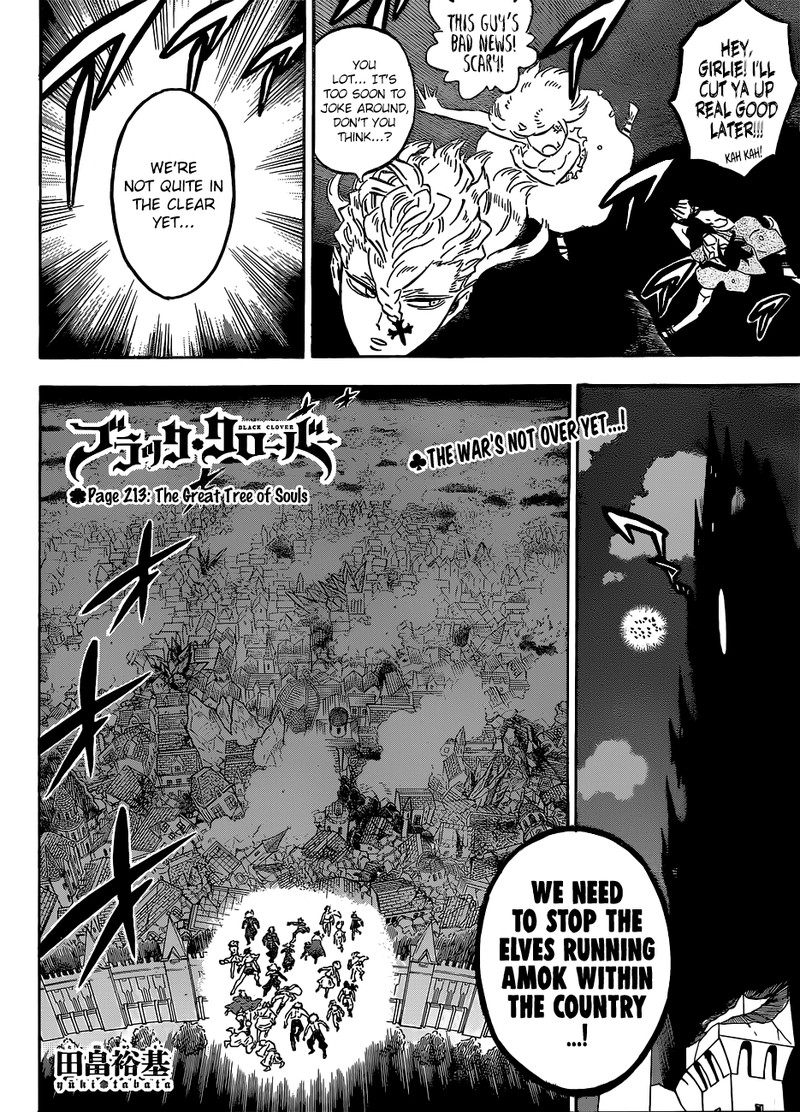 Black Clover - Chapter 213 Page 2