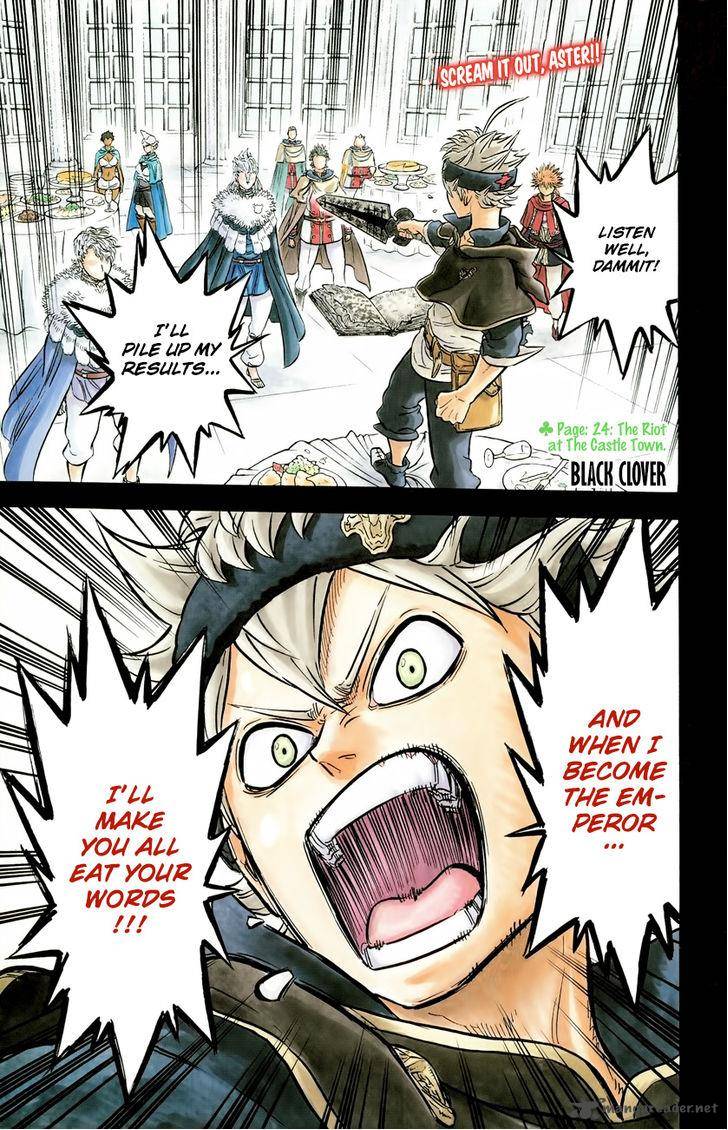 Black Clover - Chapter 24 Page 4