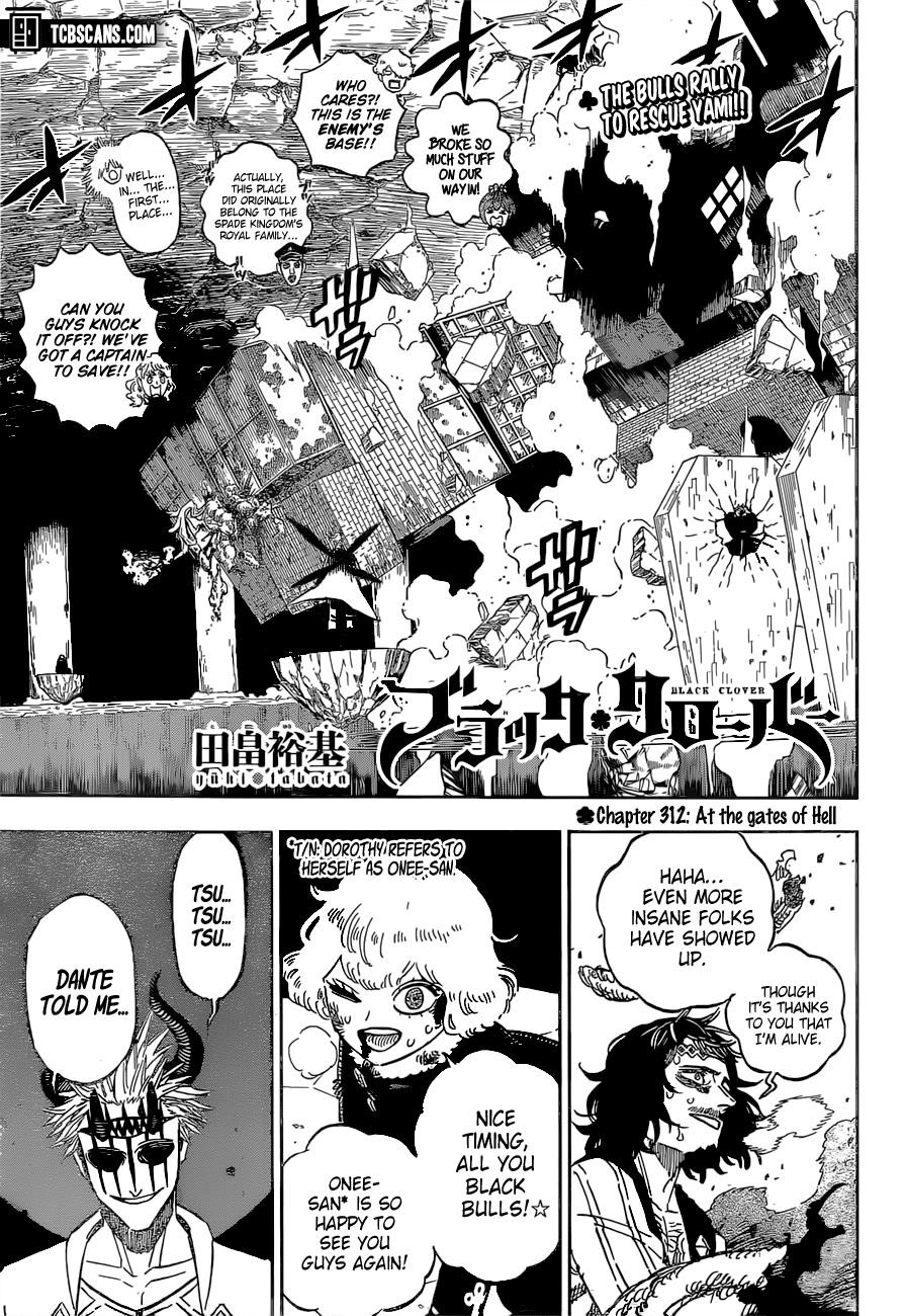 Black Clover - Chapter 312 Page 1