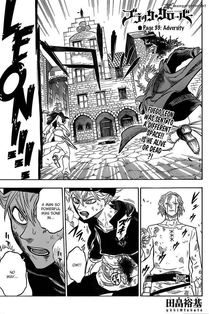 Black Clover - Chapter 33 Page 2