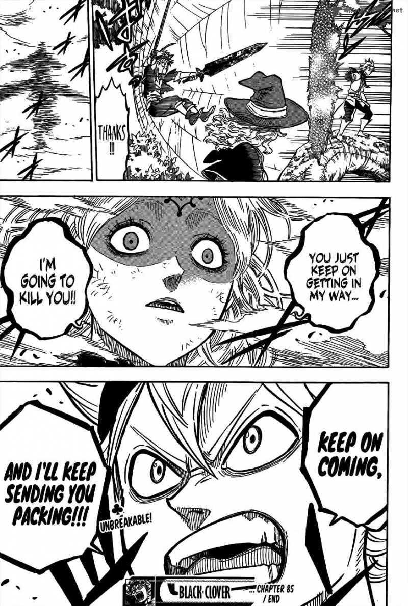 Black Clover - Chapter 85 Page 18