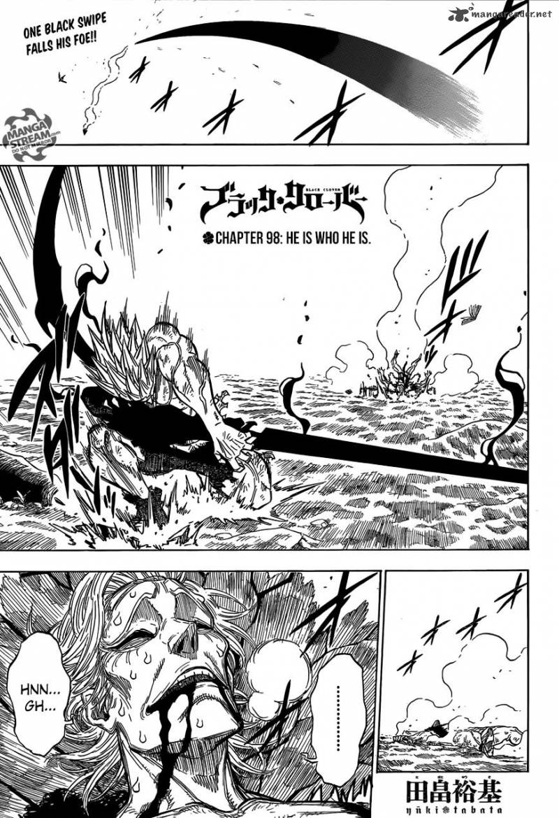 Black Clover - Chapter 98 Page 1