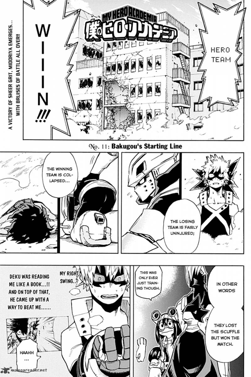 My Hero Academia - Chapter 11 Page 3