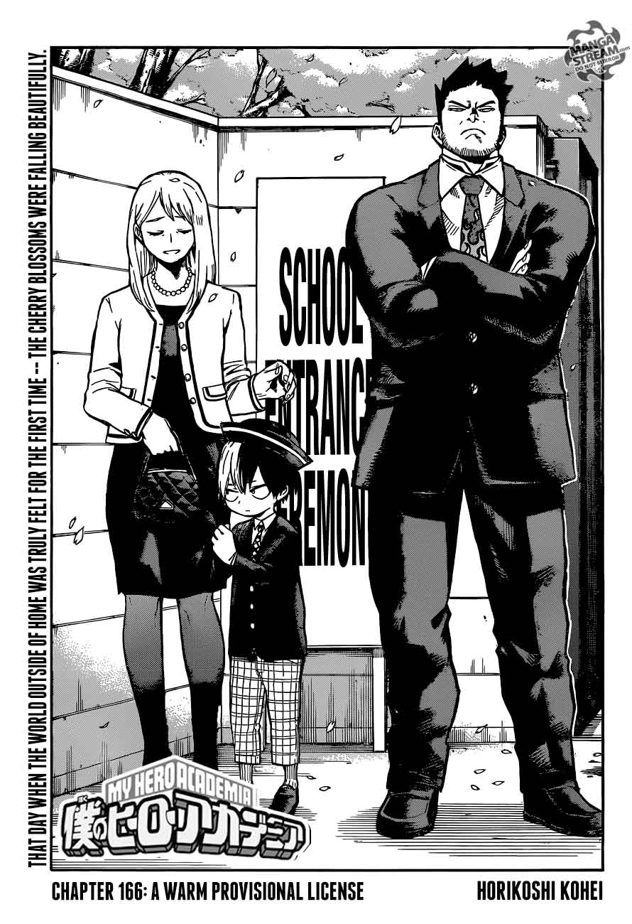 My Hero Academia - Chapter 166 Page 1