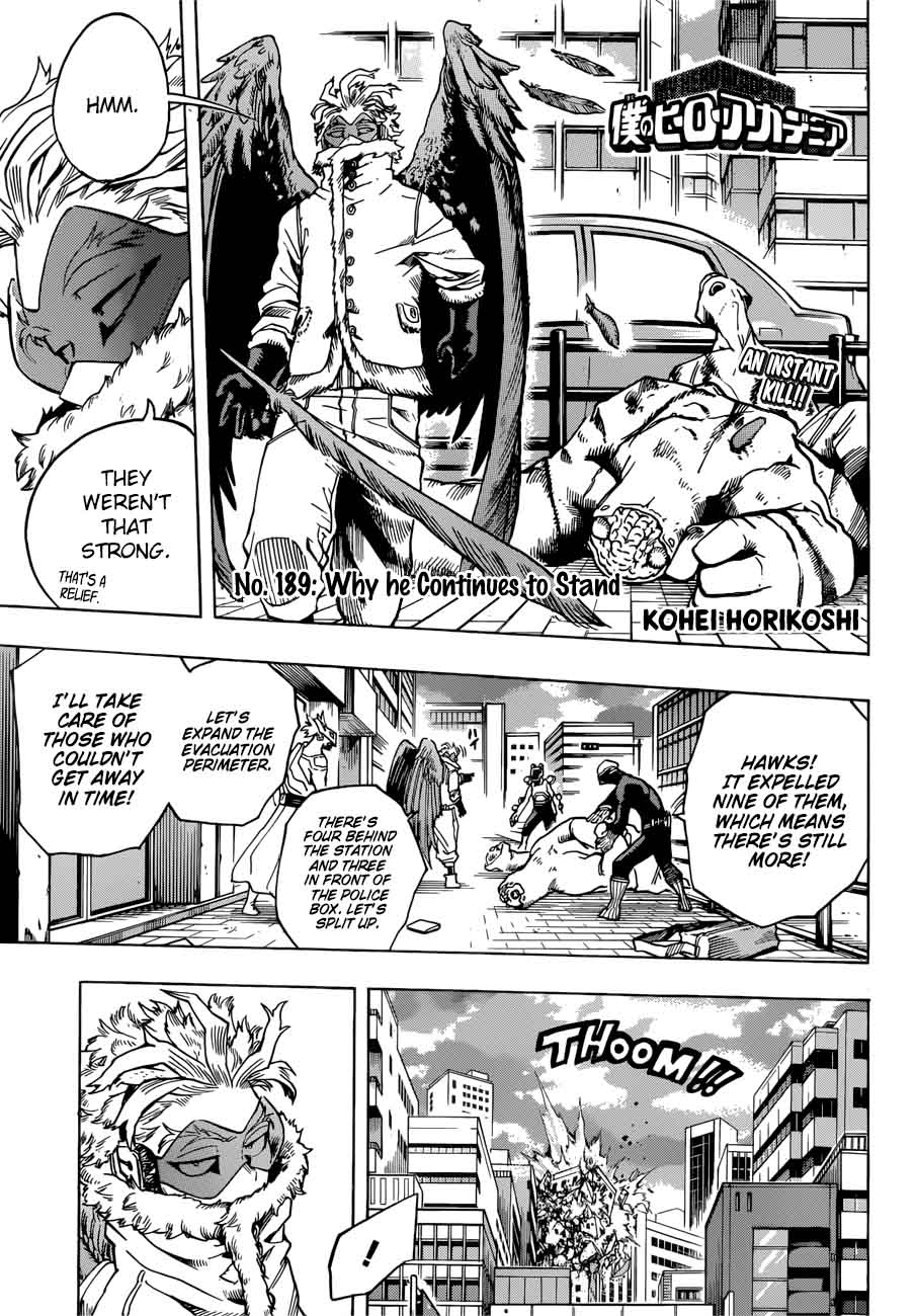 My Hero Academia - Chapter 189 Page 1