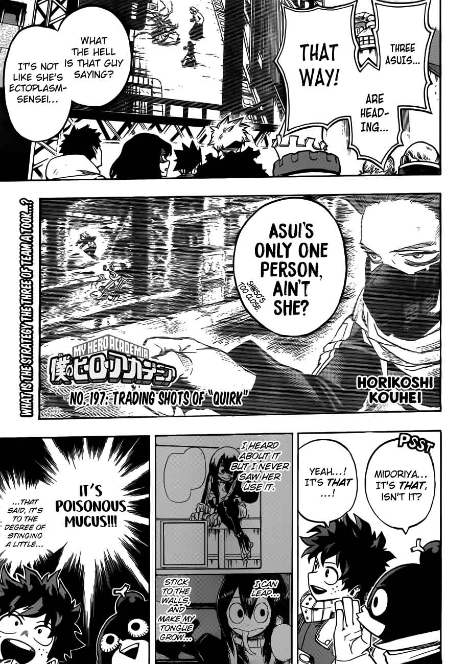 My Hero Academia - Chapter 197 Page 1