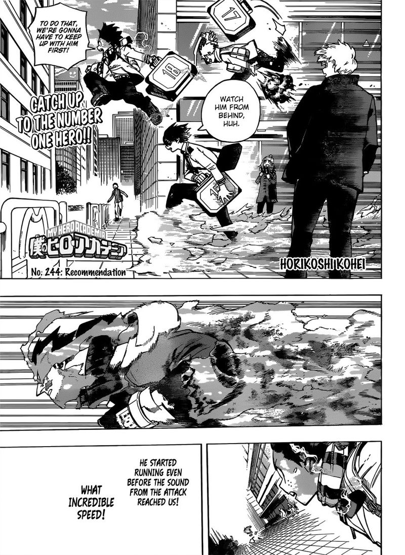 My Hero Academia - Chapter 244 Page 1