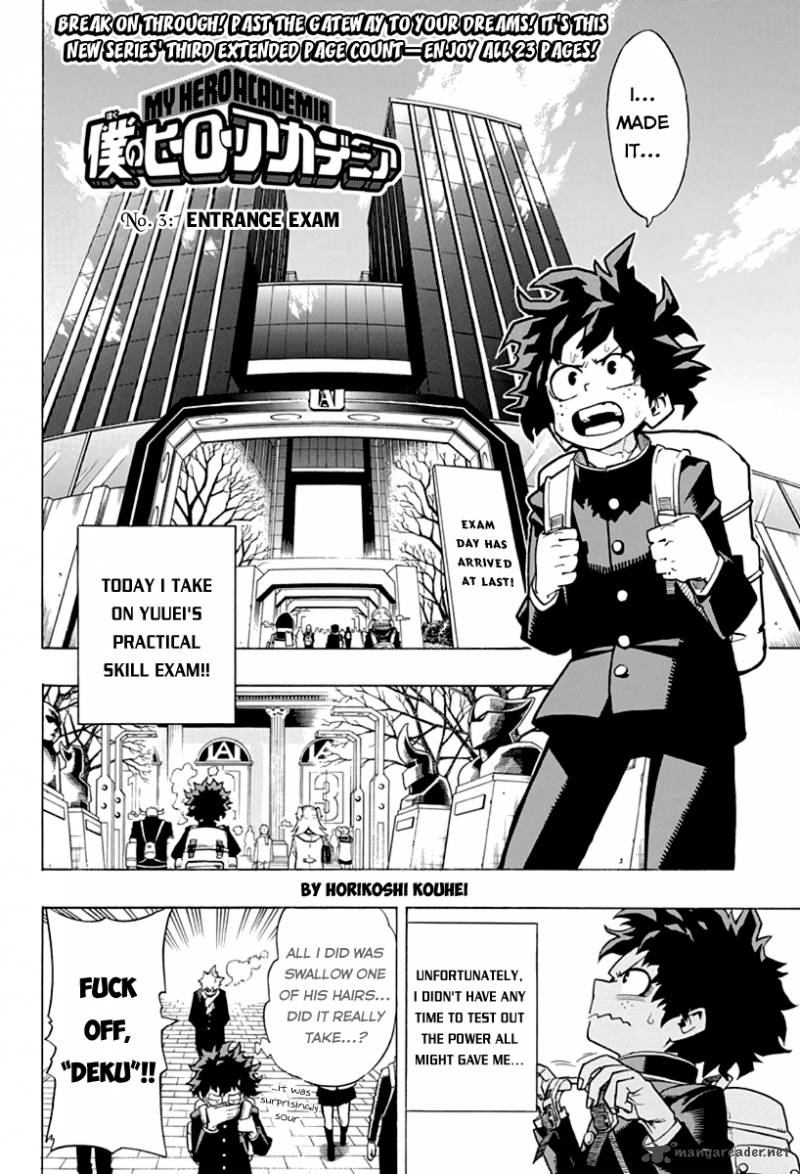 My Hero Academia - Chapter 3 Page 4