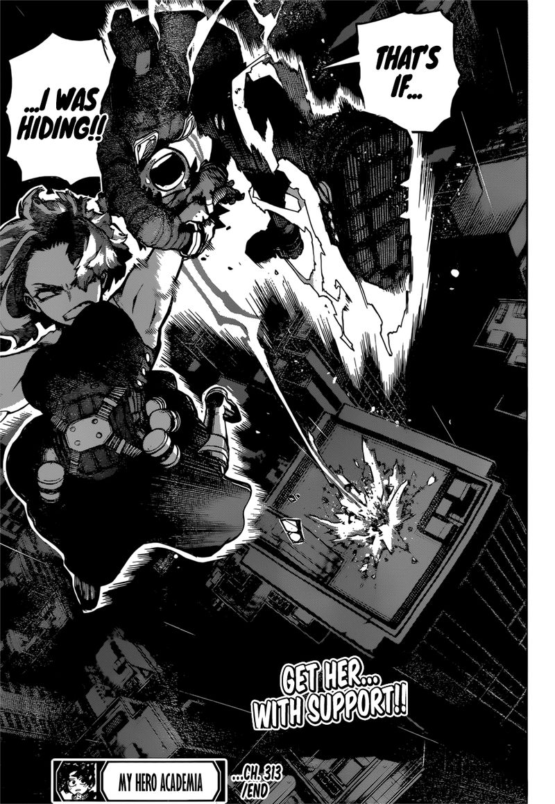 My Hero Academia - Chapter 313 Page 17