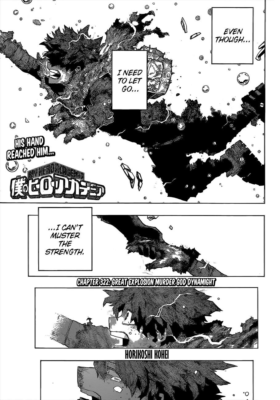 My Hero Academia - Chapter 322 Page 1