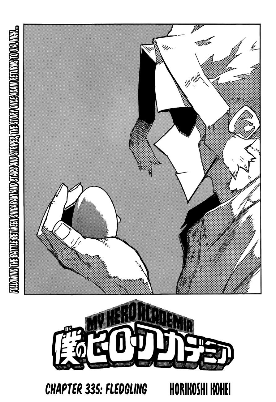 My Hero Academia - Chapter 335 Page 1