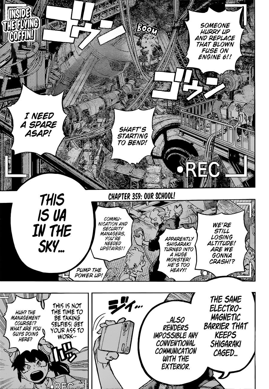 My Hero Academia - Chapter 359 Page 4