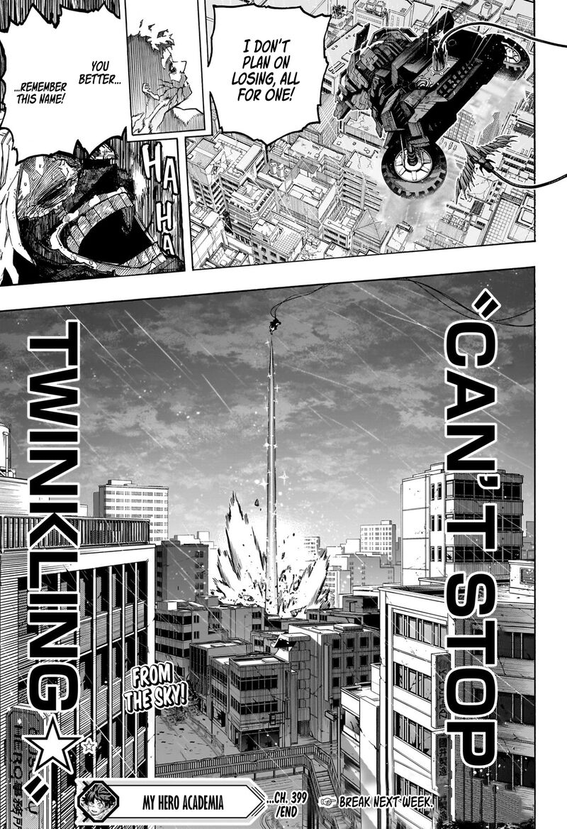 My Hero Academia - Chapter 399 Page 14