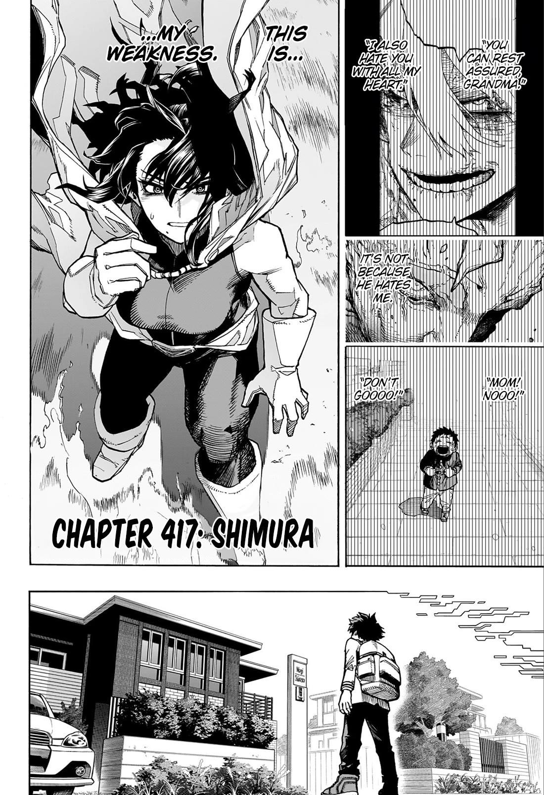 My Hero Academia - Chapter 417 Page 4