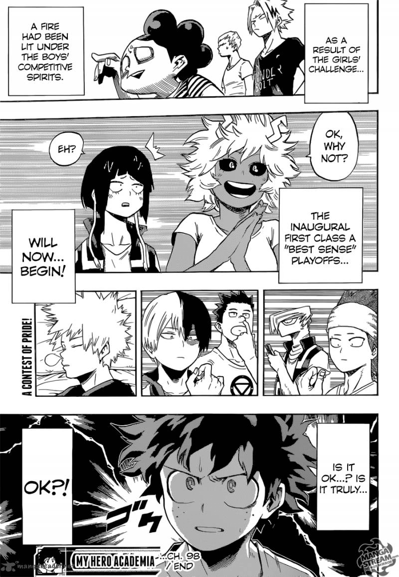 My Hero Academia - Chapter 98 Page 19